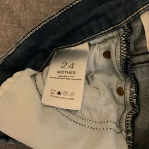 MOTHER Dark Blue Women's Jeans